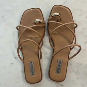 Steve Madden - light brown/tan sandal - size 9